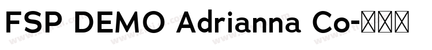 FSP DEMO Adrianna Co字体转换